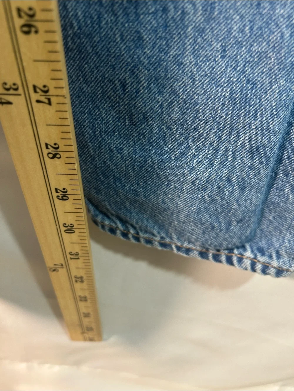 Levi's Light Blue Distressed Boyfriend Jeans
